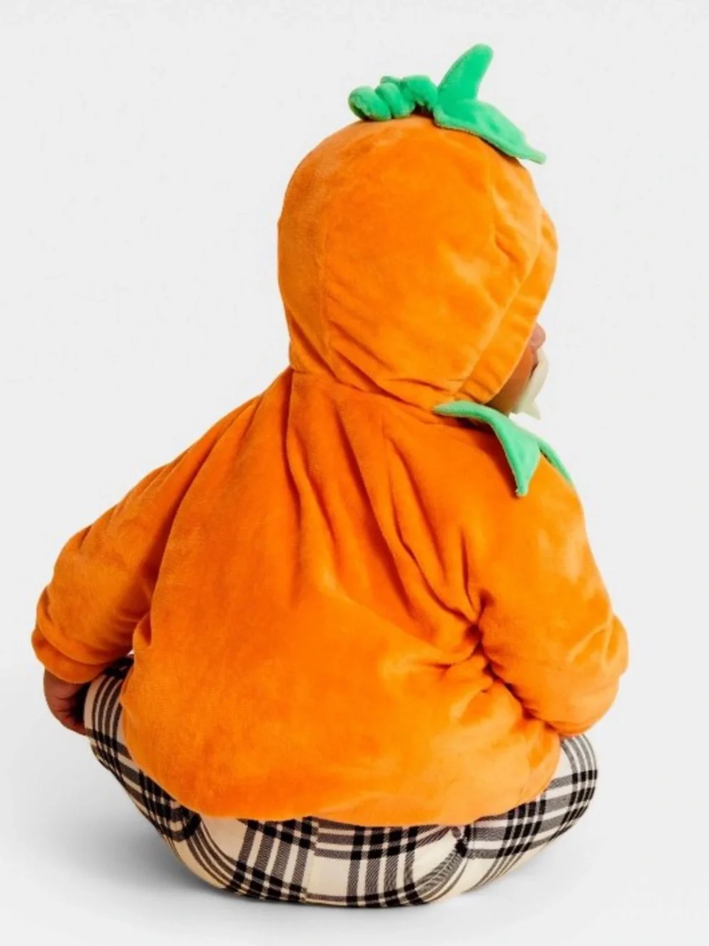 💚🎃 NWT Baby Pumpkin Halloween Costume Pullover - Hoody - 6-12 Months - Infant 🎃💚